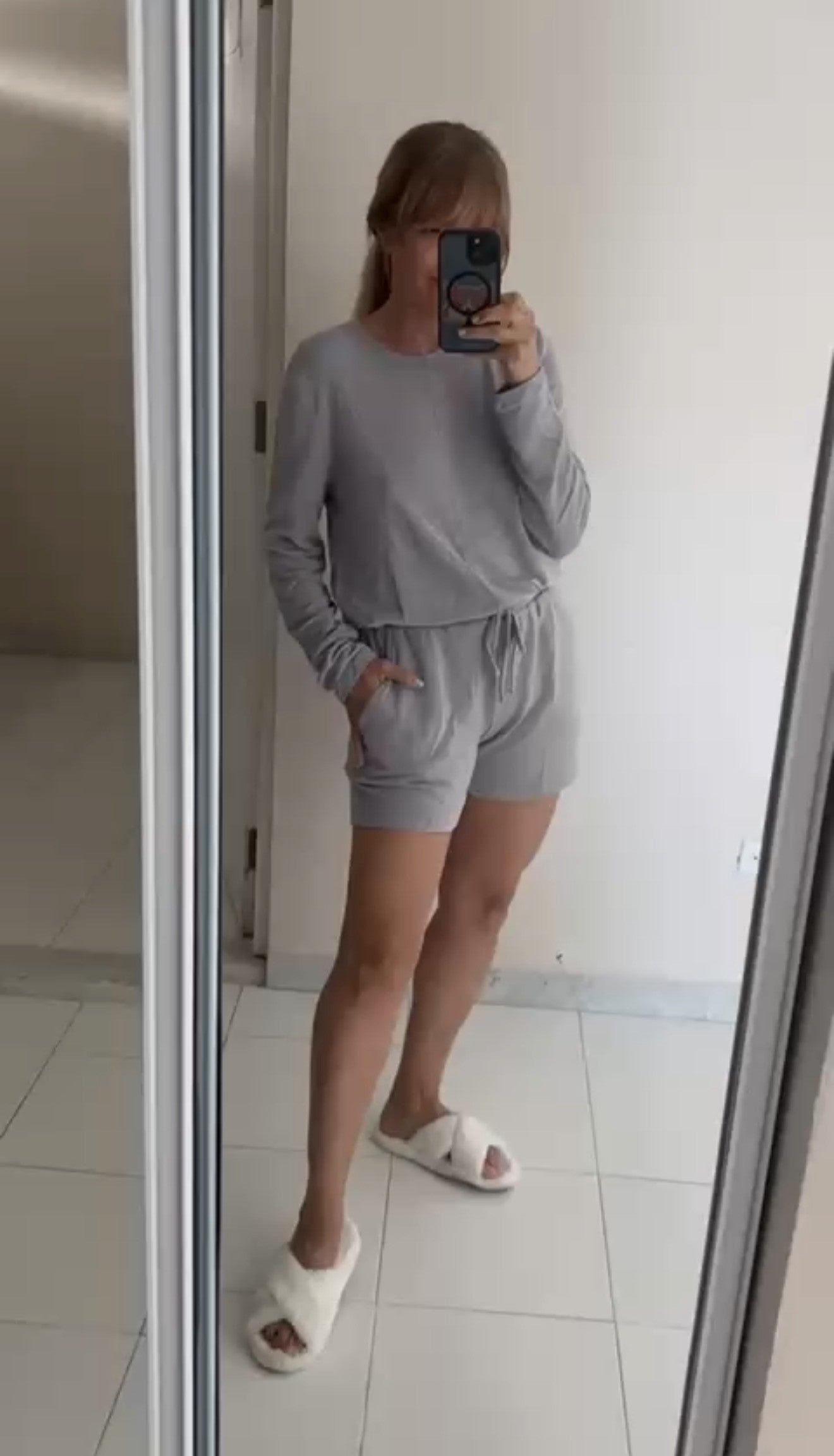 Cloud Onesie Short Romper Pajama