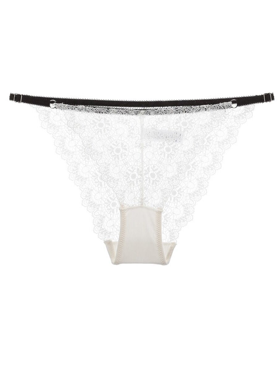 White Sheer Lace Panty