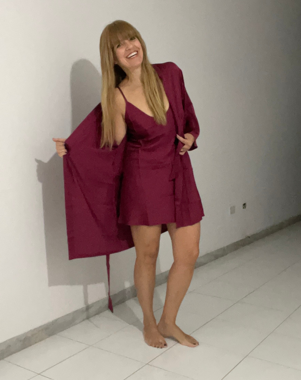 Kimono and Cami dress Set