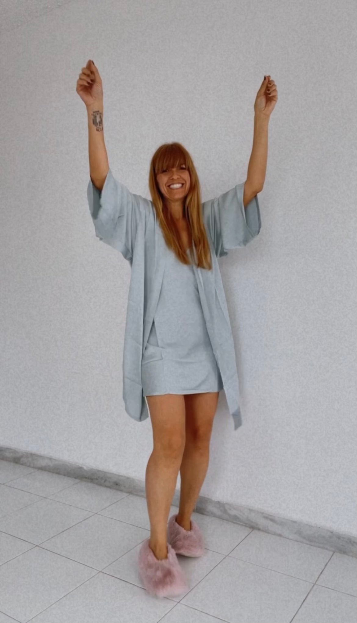Kimono and Cami dress Set