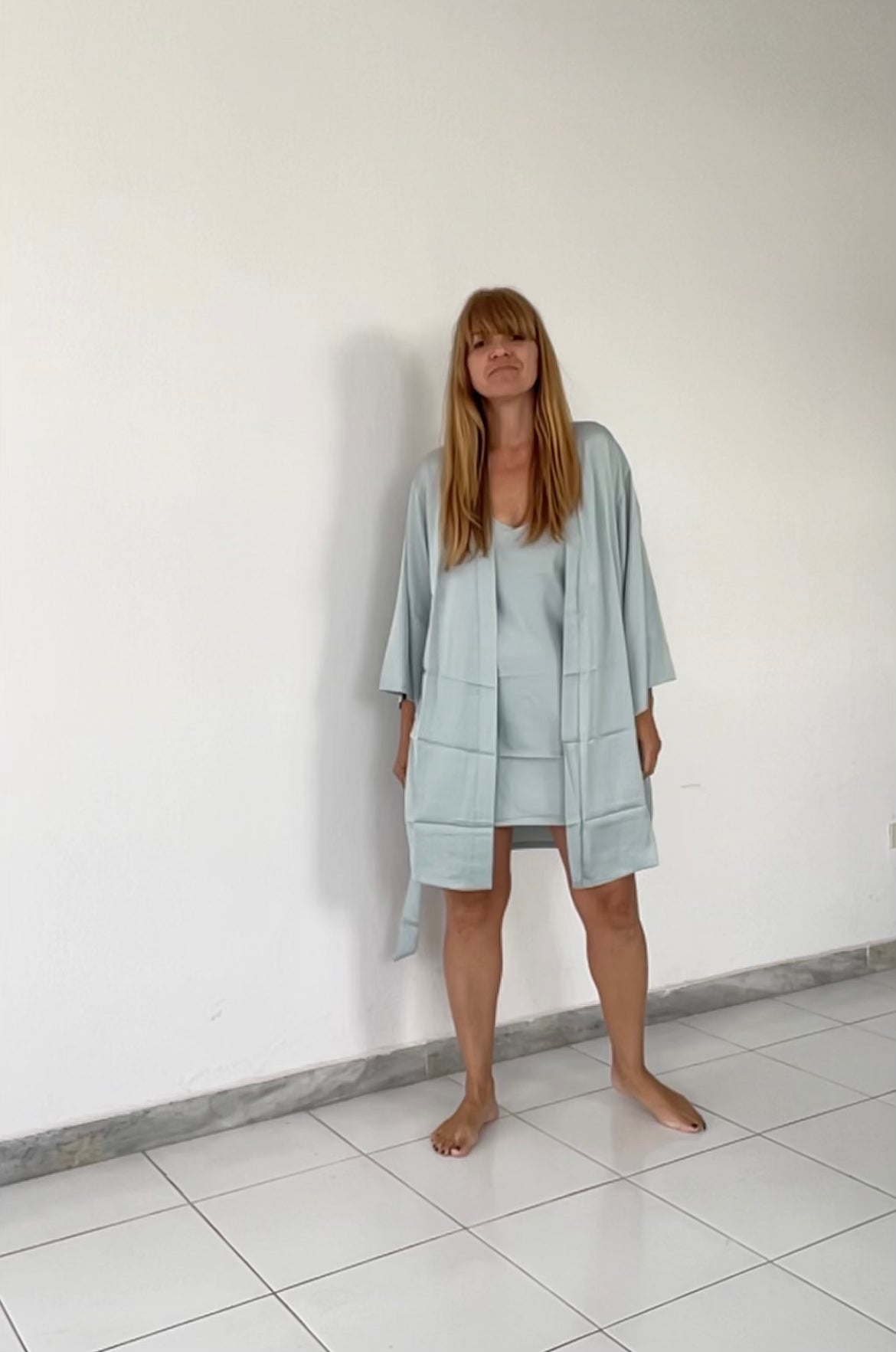 Kimono and Cami dress Set